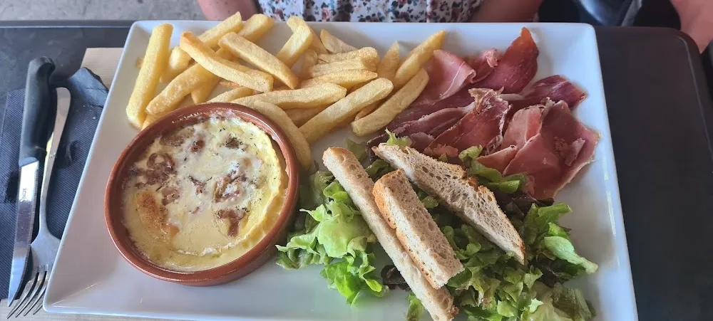 Camembert Fondu Et Frites Maison